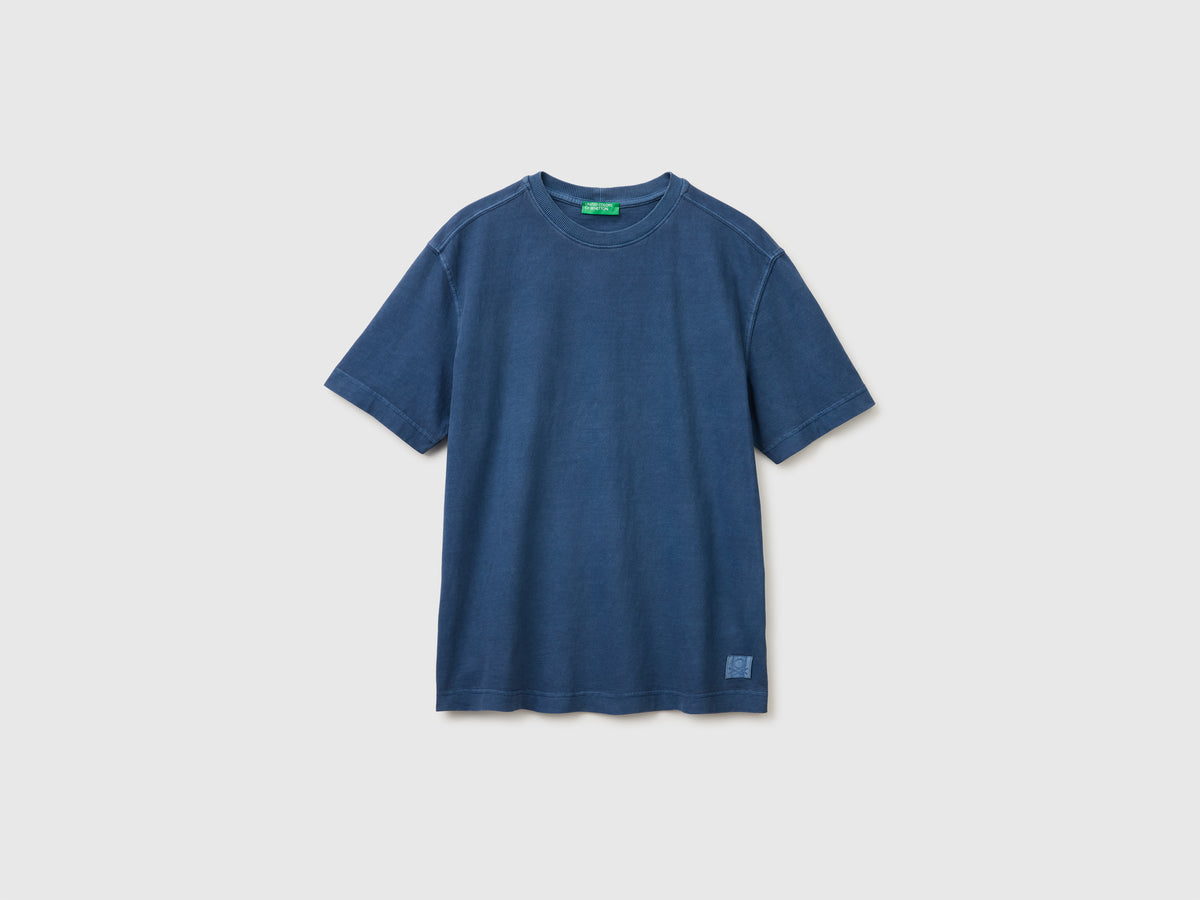 T-shirt com tingimento à base de pigmento - ucb_image_FS