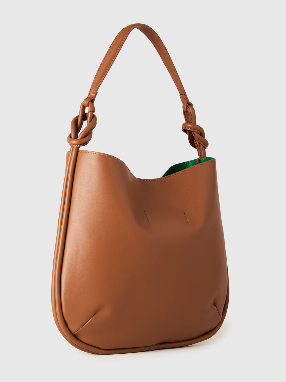 Maxi hobo bag in leather color - ucb_image_BS