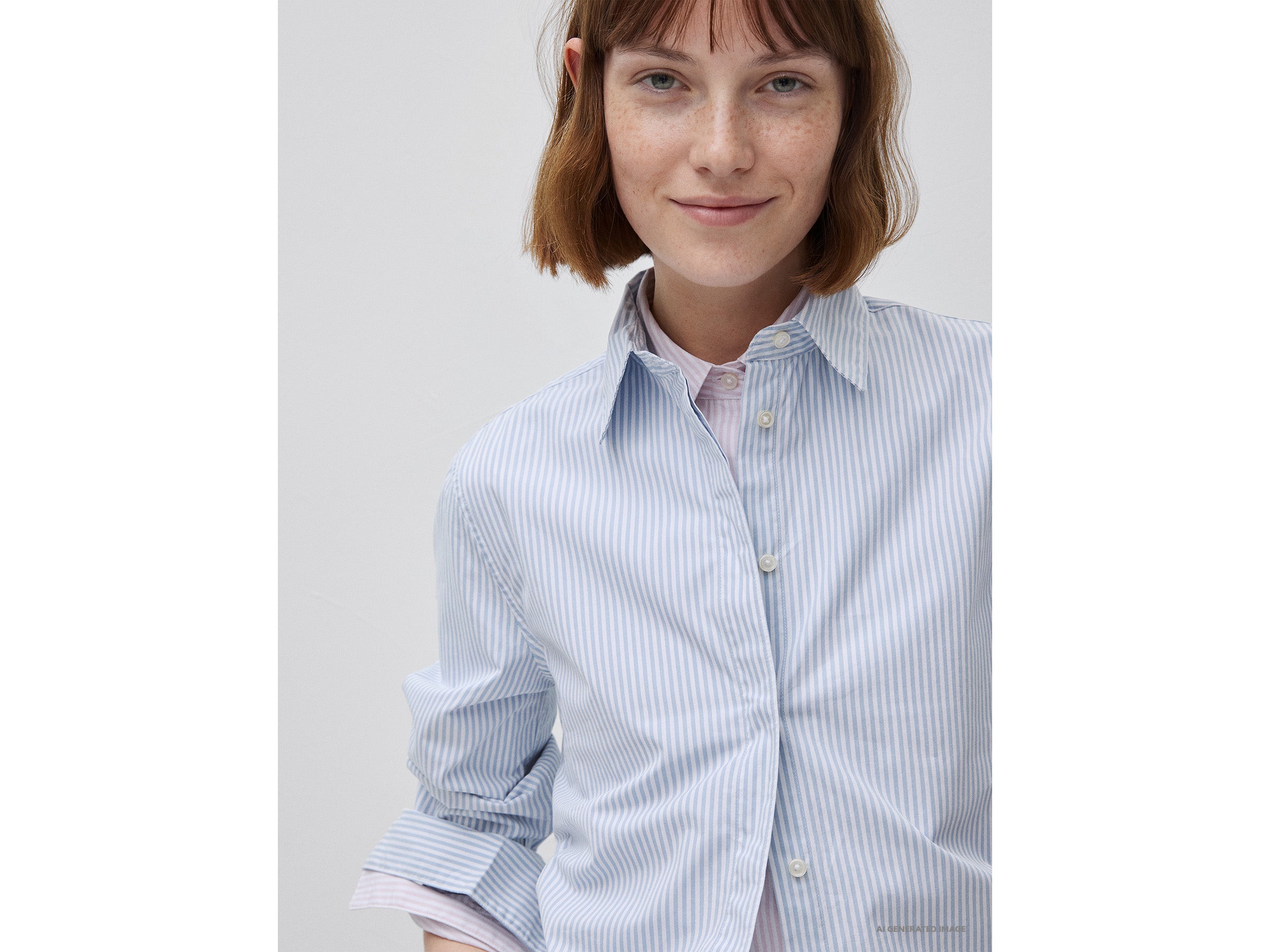 Camisa em algodão às riscas - ucb_image_FY