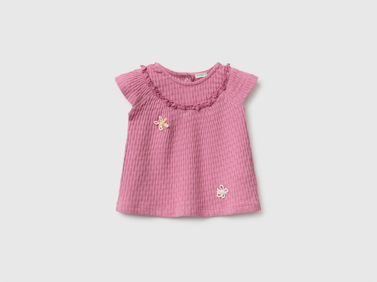 T-shirt com folhos e borboletas - ucb_image_FS