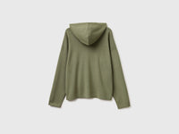 Oversized fit sweater with hood - ucb_image_BS