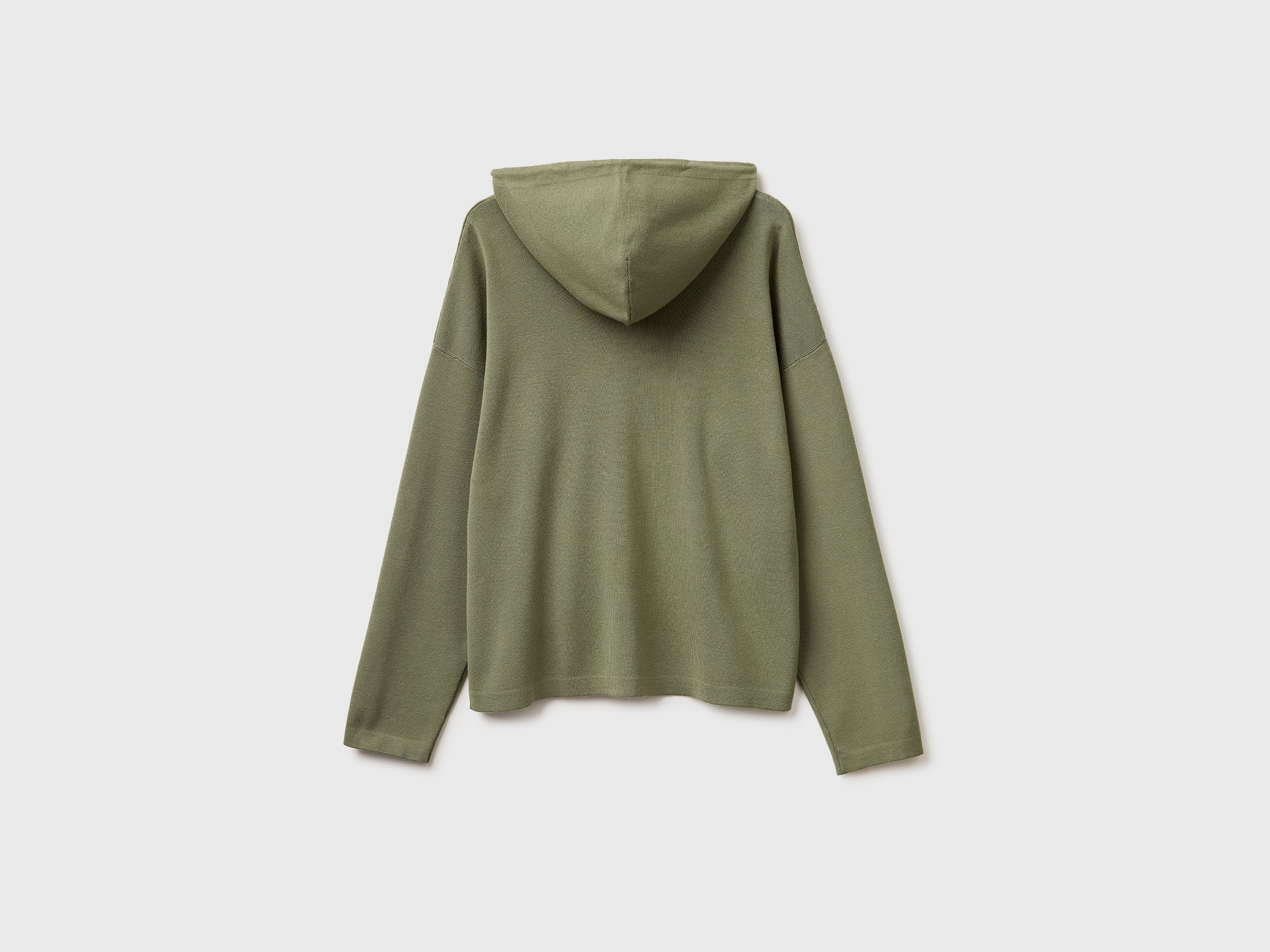 Oversized fit sweater with hood - ucb_image_BS