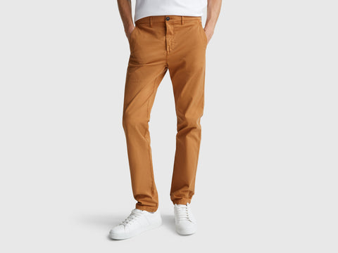 Chinos slim fit em algodão - ucb_image_F