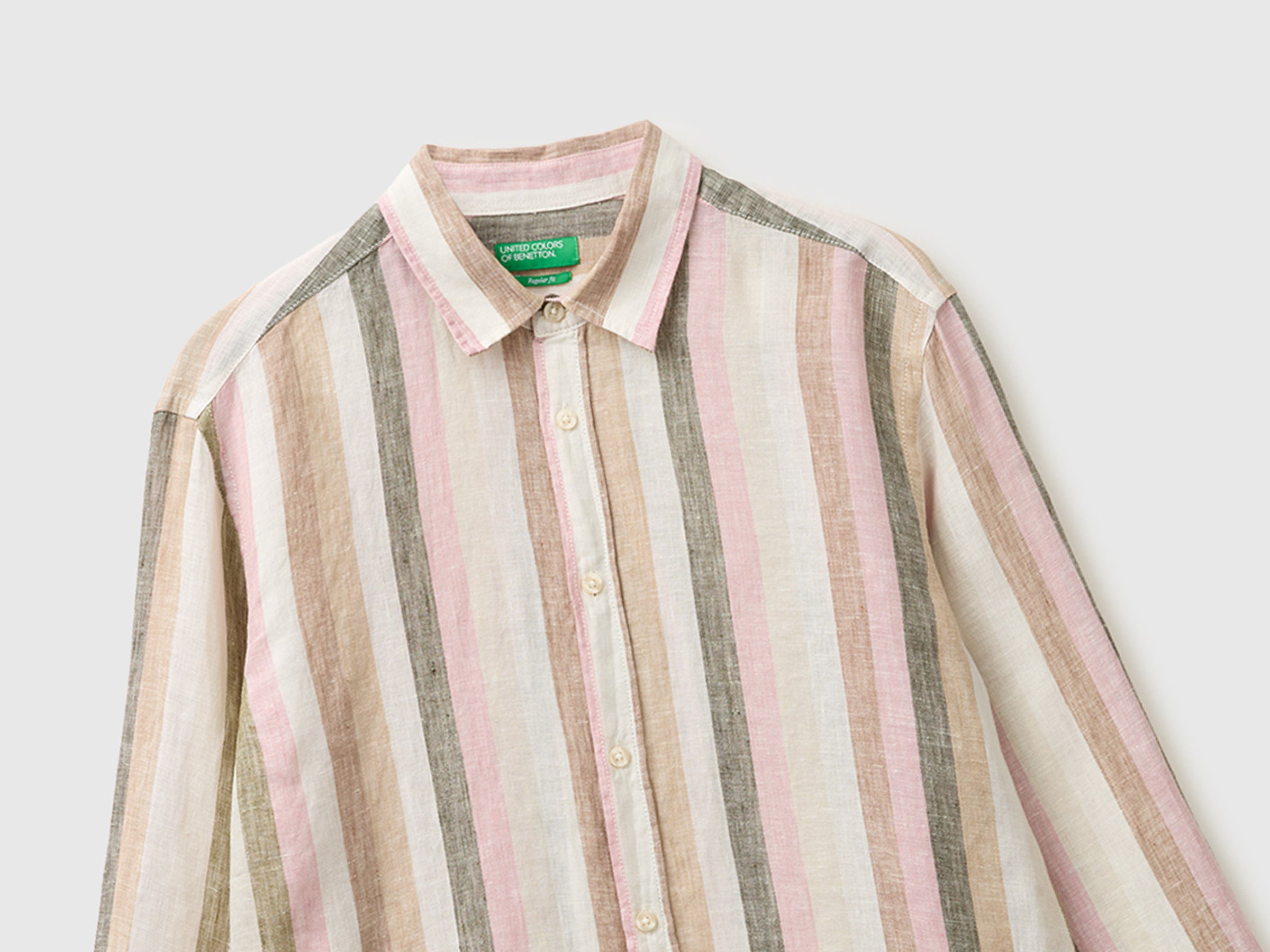 Striped shirt in pure linen - ucb_image_FY