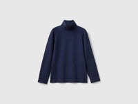 T-shirt stretch com gola alta - ucb_image_FS