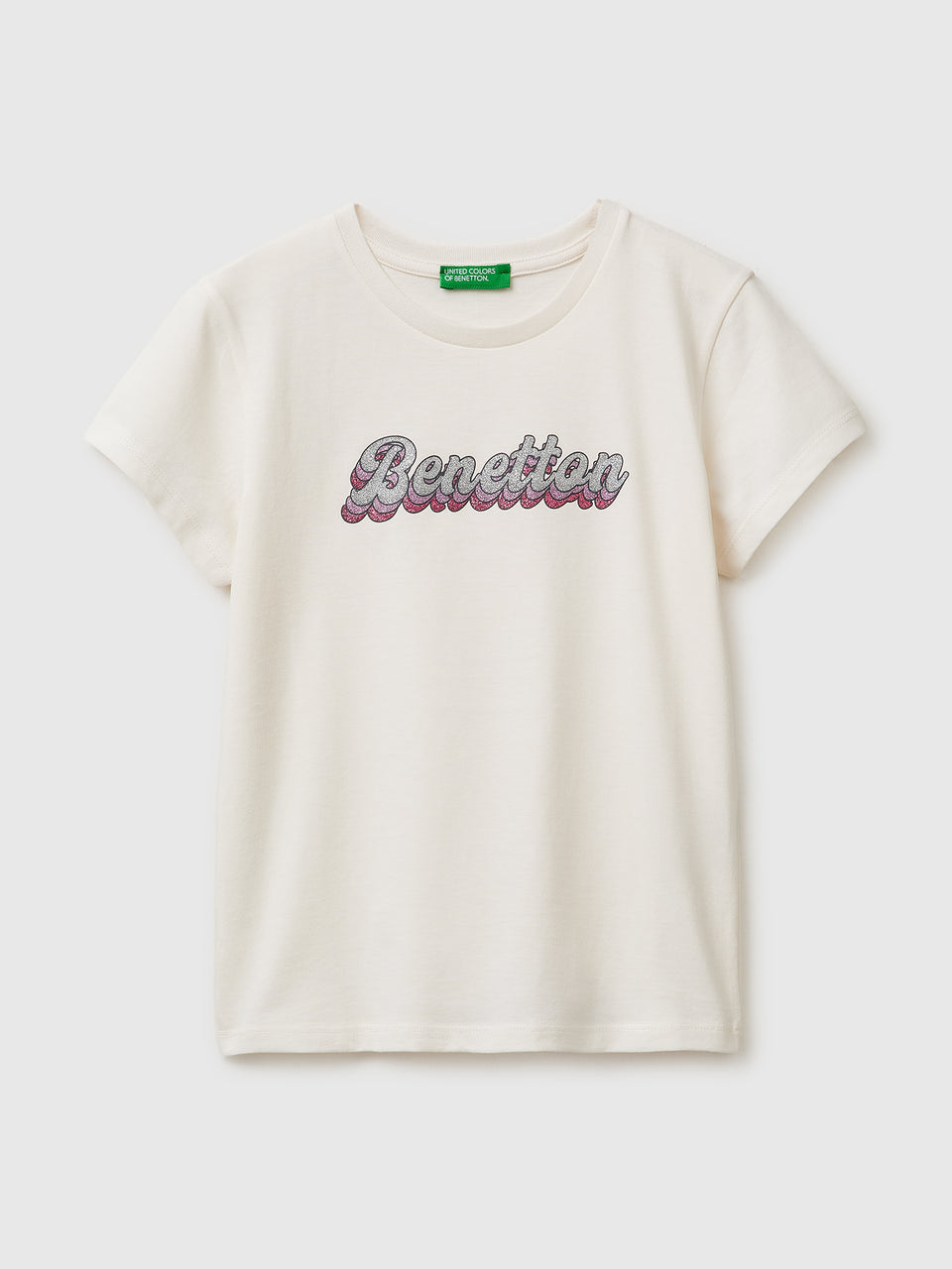 T-shirt with glitter print - ucb_image_FS
