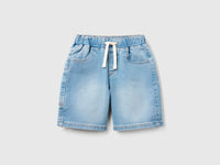 Shorts in denim elasticizzato - ucb_image_FS
