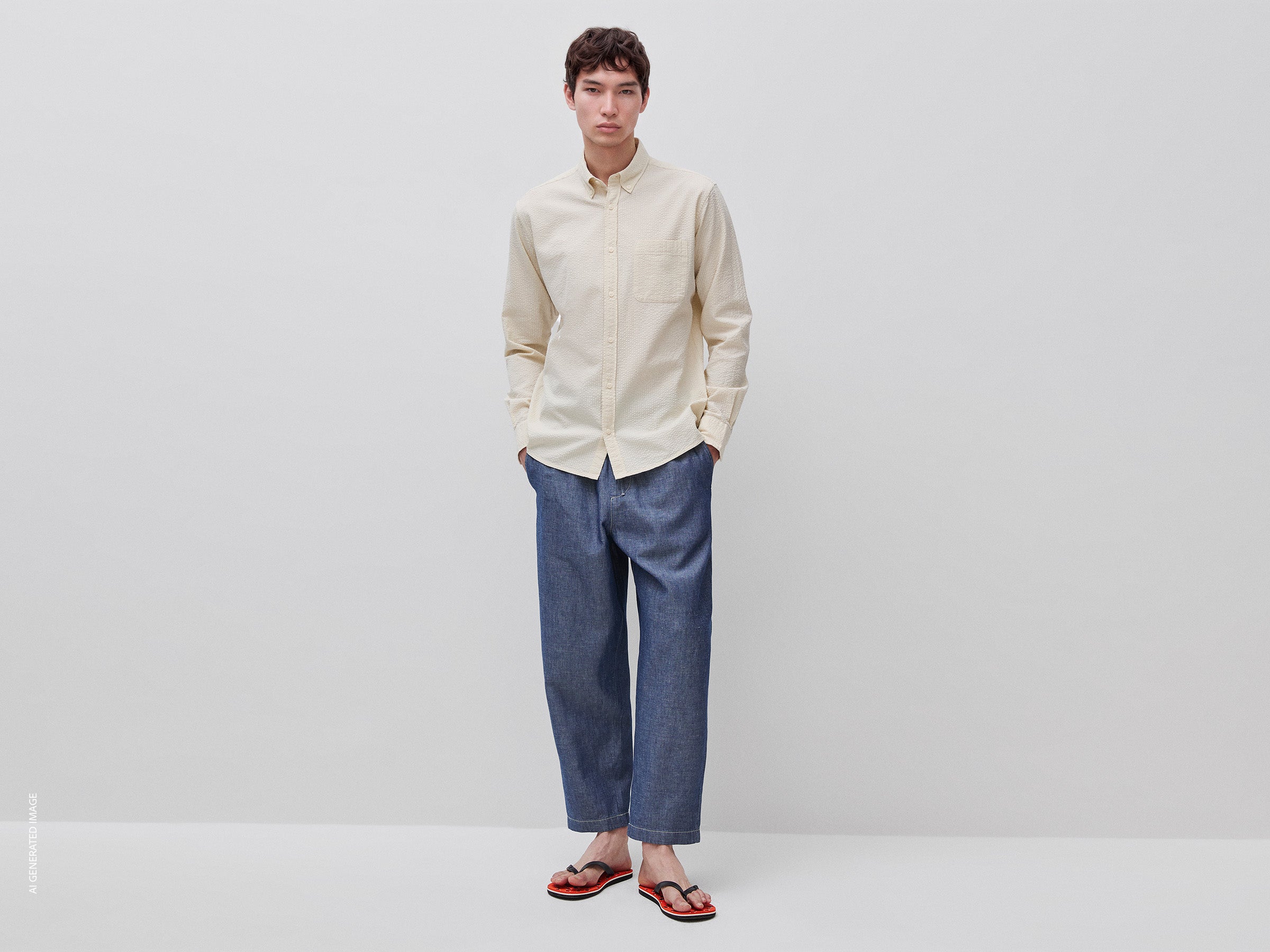 Joggers em chambray - ucb_image_FY