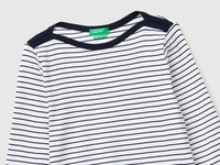 Striped t-shirt with boat neck - ucb_image_DS1