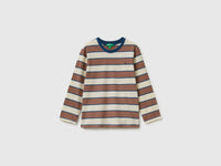 T-shirt às riscas em algodão orgânico - ucb_image_FS