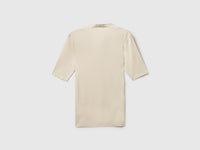 T-shirt slim fit em algodão de fibra longa - ucb_image_BS