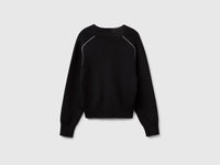 Camisola boxy fit com decote em V - ucb_image_BS