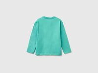 T-shirt in organic cotton with logo print - ucb_image_BS