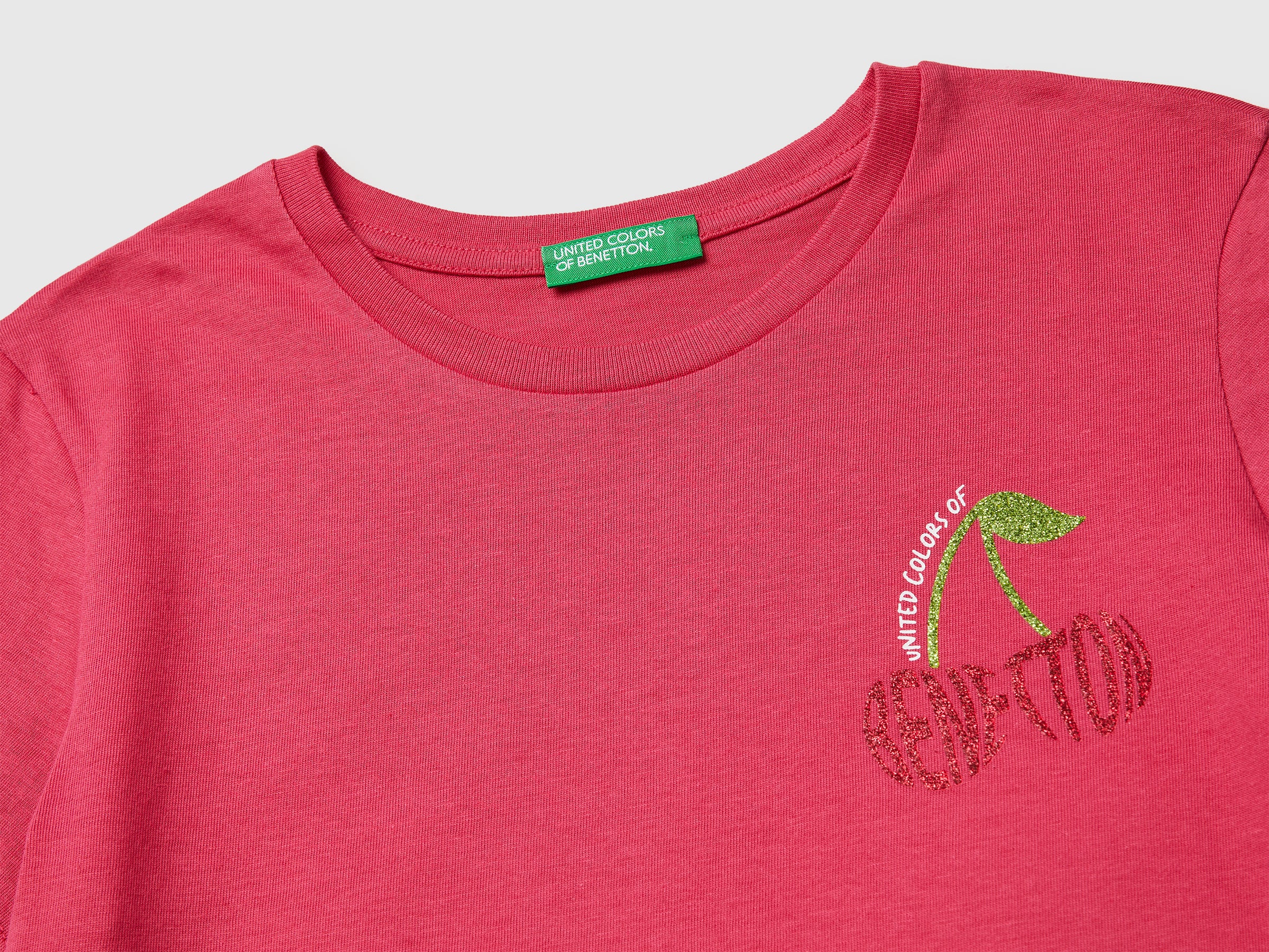 T-shirt with glitter print - ucb_image_DS1