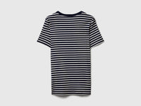 T-shirt de gola redonda às riscas - ucb_image_BS