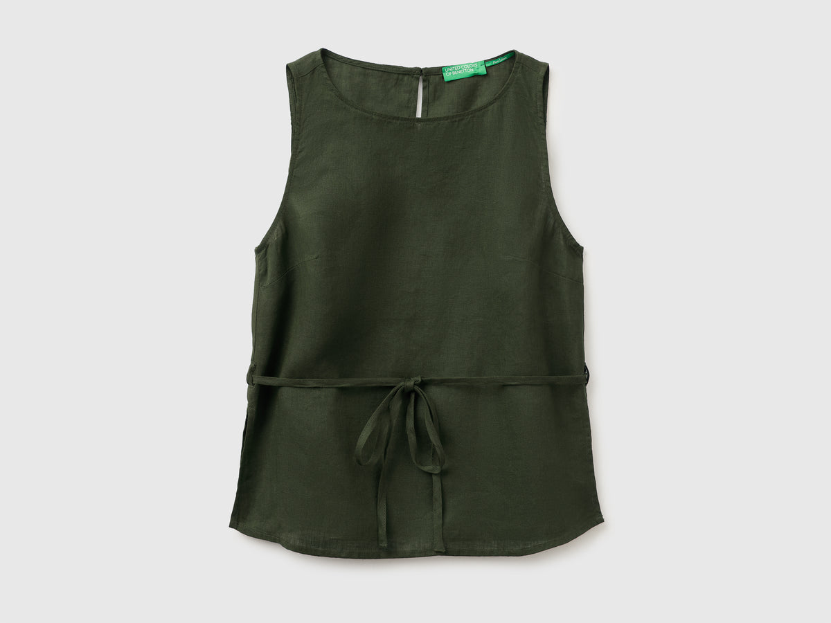 Top com cinto 100% linho - ucb_image_FS