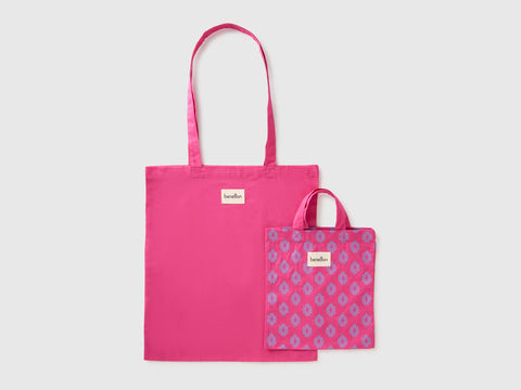 Two pink canvas bags - ucb_image_FS