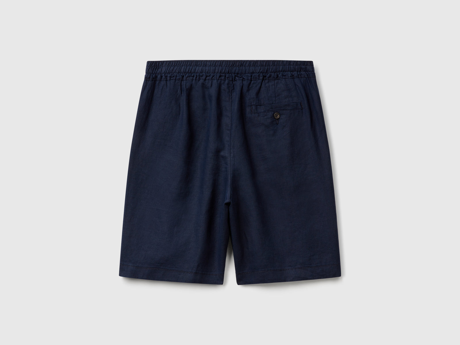 Bermudas com cordão de ajuste em linho puro - ucb_image_BS