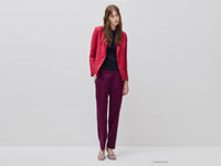 Blazer de abotoadura simples em linho puro - ucb_image_FY