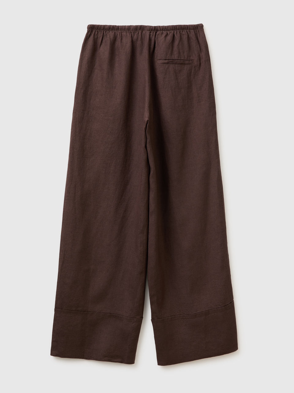 100% linen cuffed trousers - ucb_image_BS