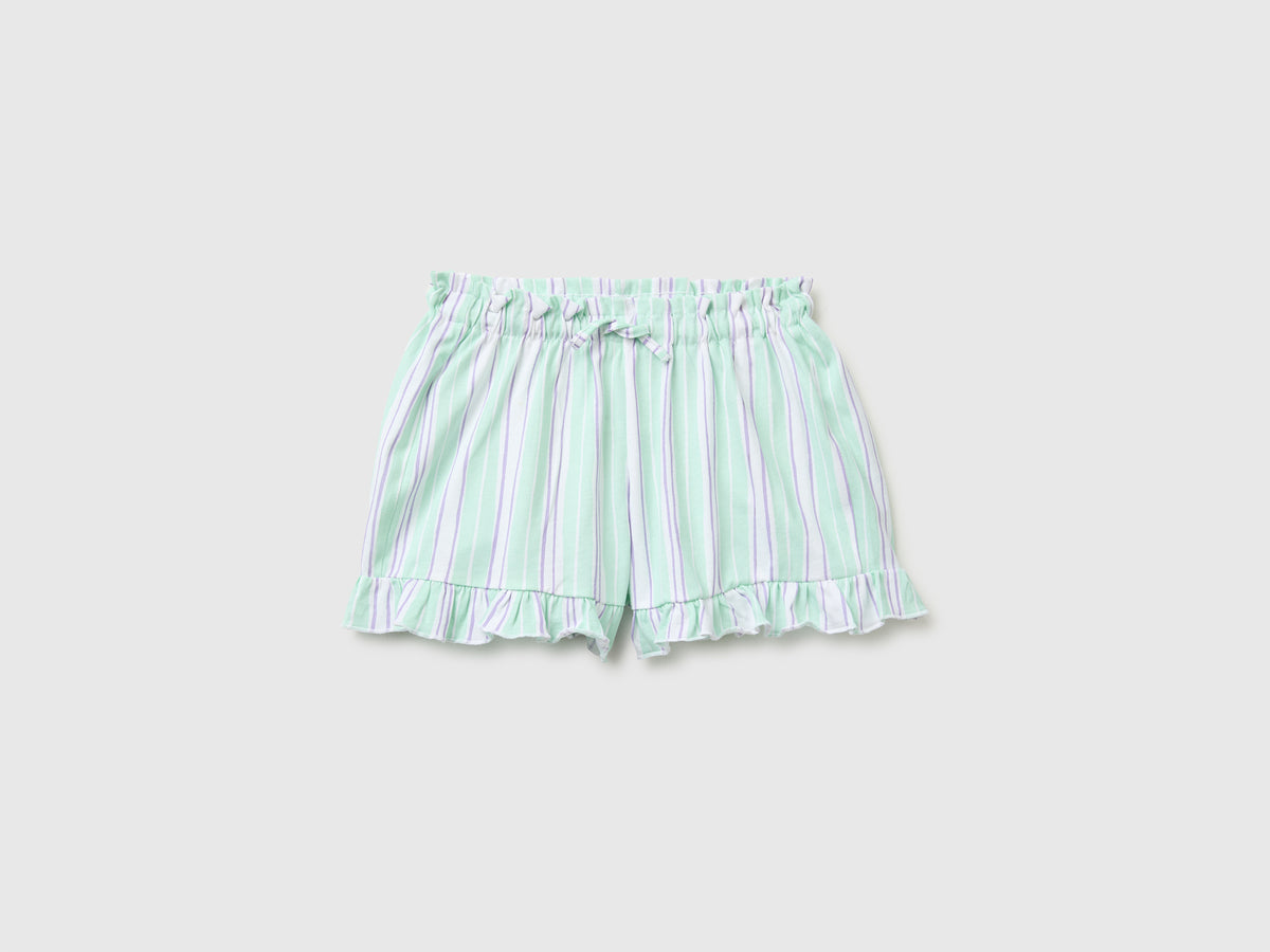 Printed shorts with ruffles - ucb_image_FS