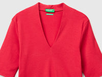 T-shirt slim fit em algodão de fibra longa - ucb_image_DS1