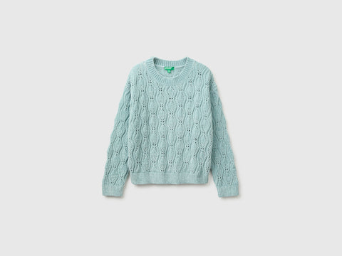 Camisola de gola redonda em chenille - ucb_image_FS