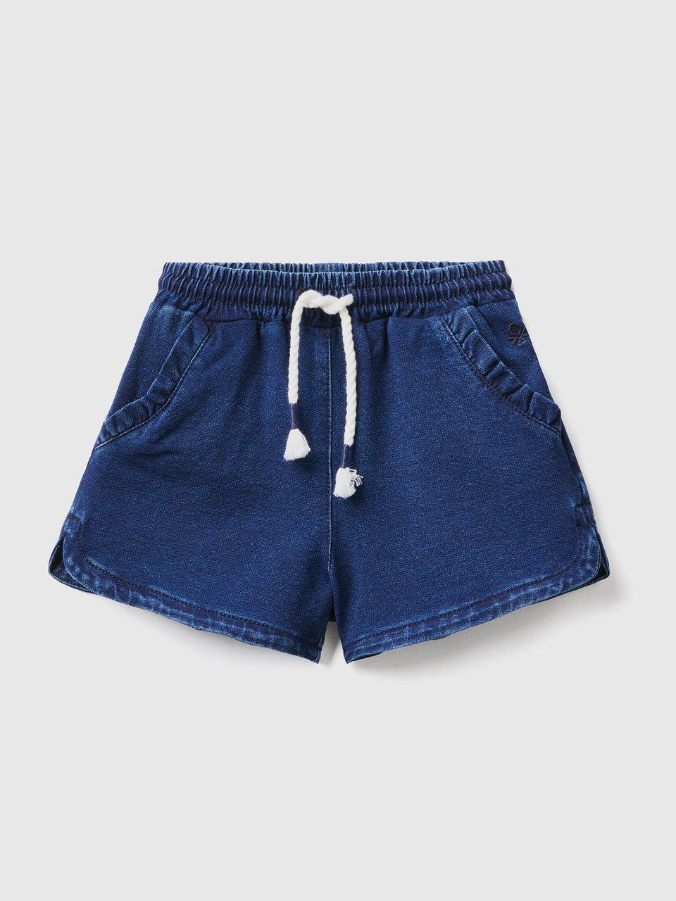 Bermudas em felpo efeito denim - ucb_image_FS