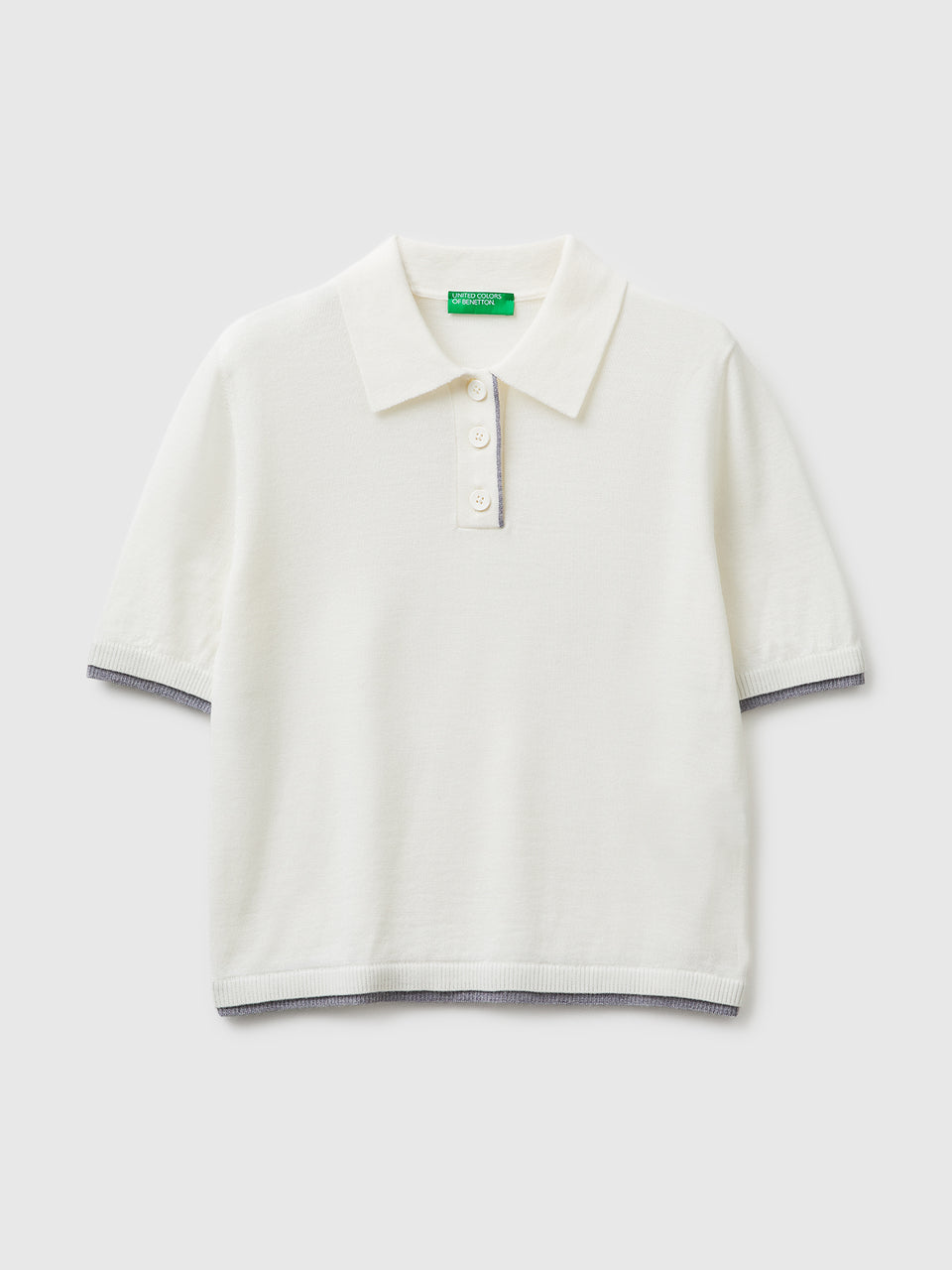 Camisola polo 100% lã Merino - ucb_image_FS
