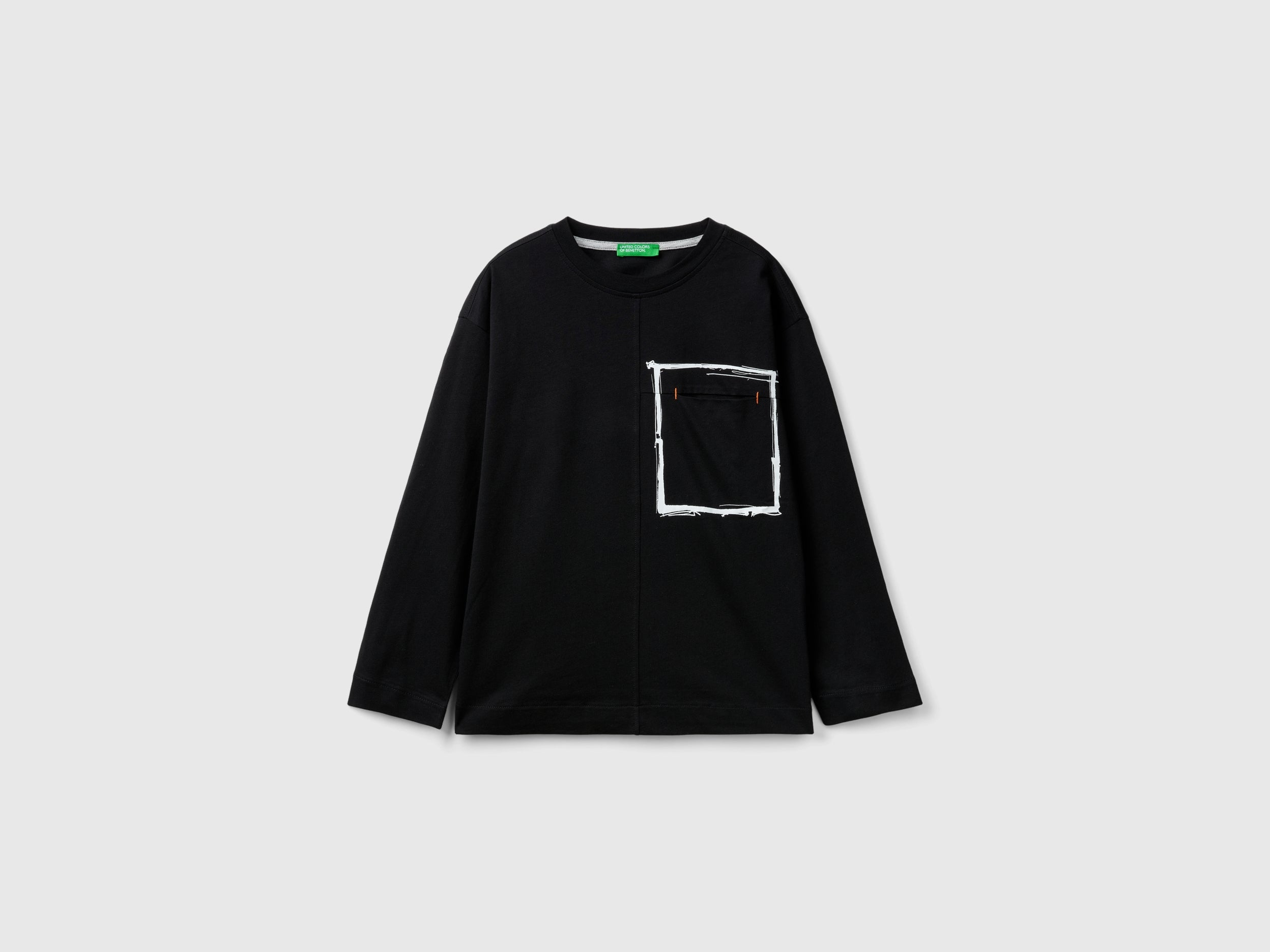 T-shirt com bolso pequeno em algodão orgânico - ucb_image_FS