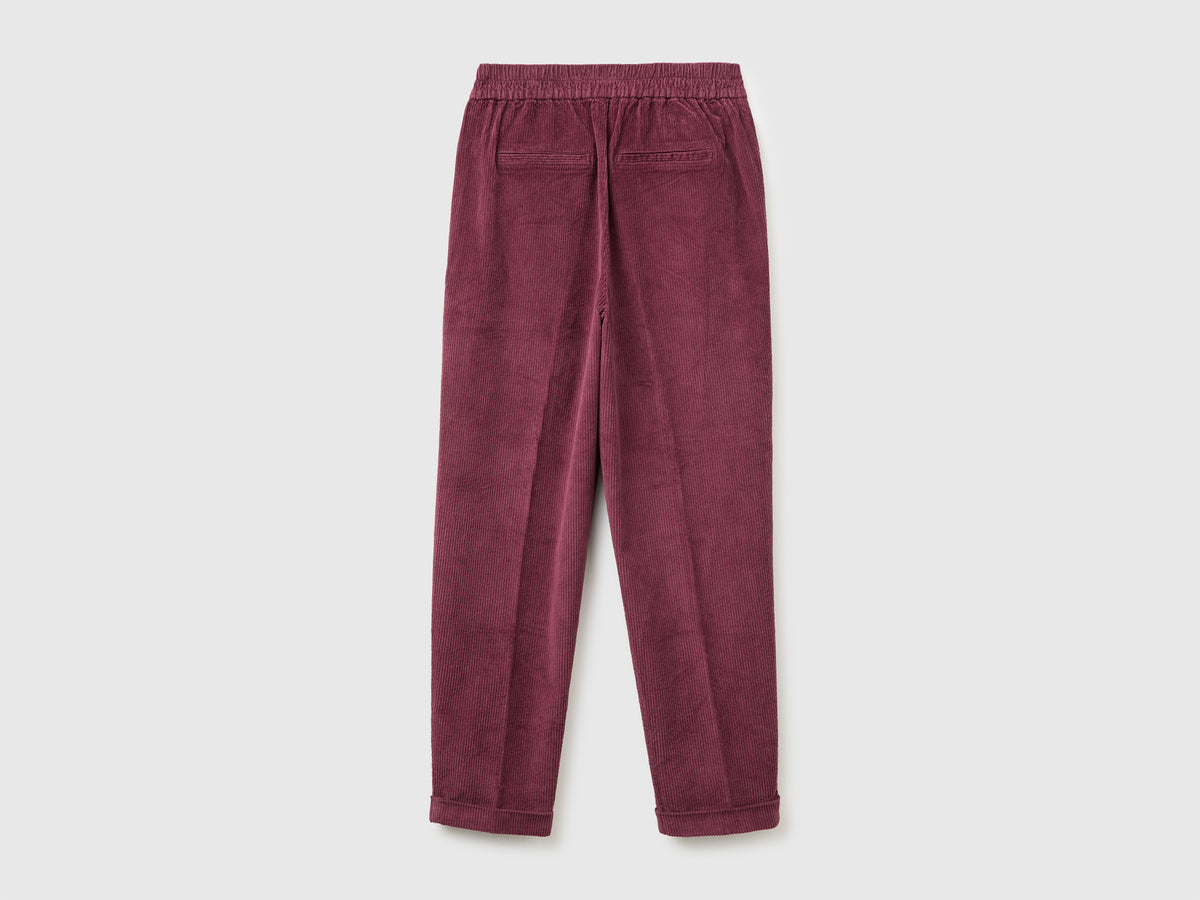 Chinos em veludo com cintura elástica - ucb_image_BS