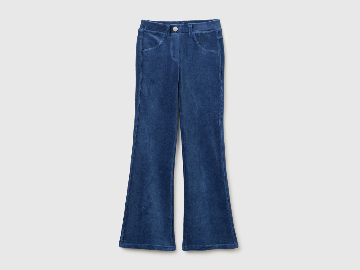Jeggings boca-de-sino em chenille stretch - ucb_image_FS
