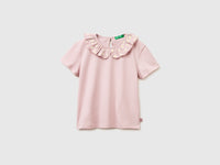 T-shirt com folhos na gola - ucb_image_FS
