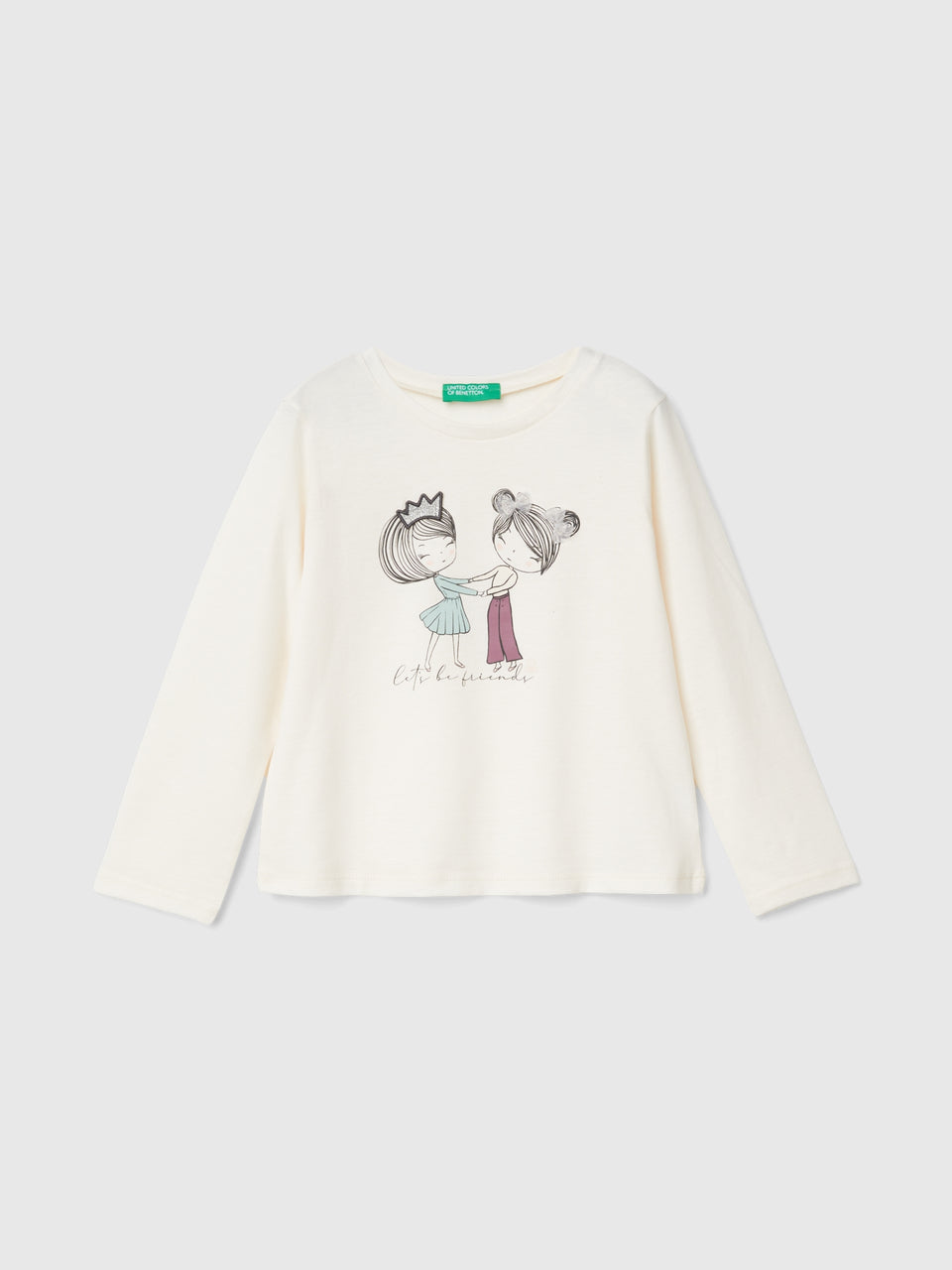 T-shirt com estampa e aplicação de tule - ucb_image_FS