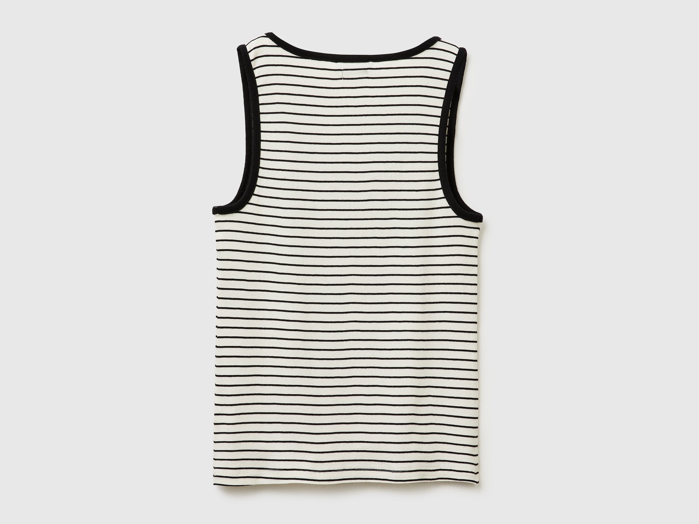 Striped tank top in pure cotton - ucb_image_BS