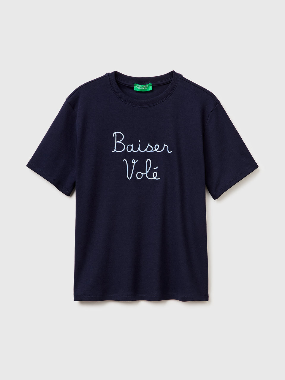T-shirt com texto bordado - ucb_image_FS