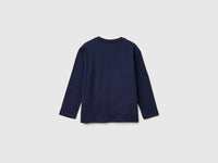 T-shirt in organic cotton with logo print - ucb_image_BS
