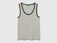Striped tank top in pure cotton - ucb_image_FS