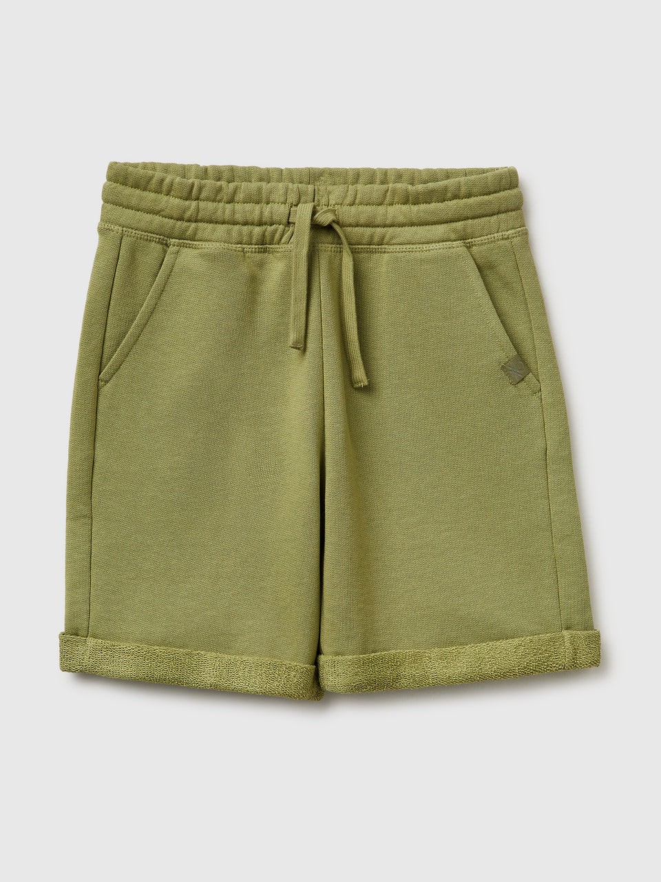 Bermuda shorts in pure cotton fleece - ucb_image_FS