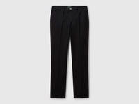 Chinos slim fit em algodão preto - ucb_image_FS
