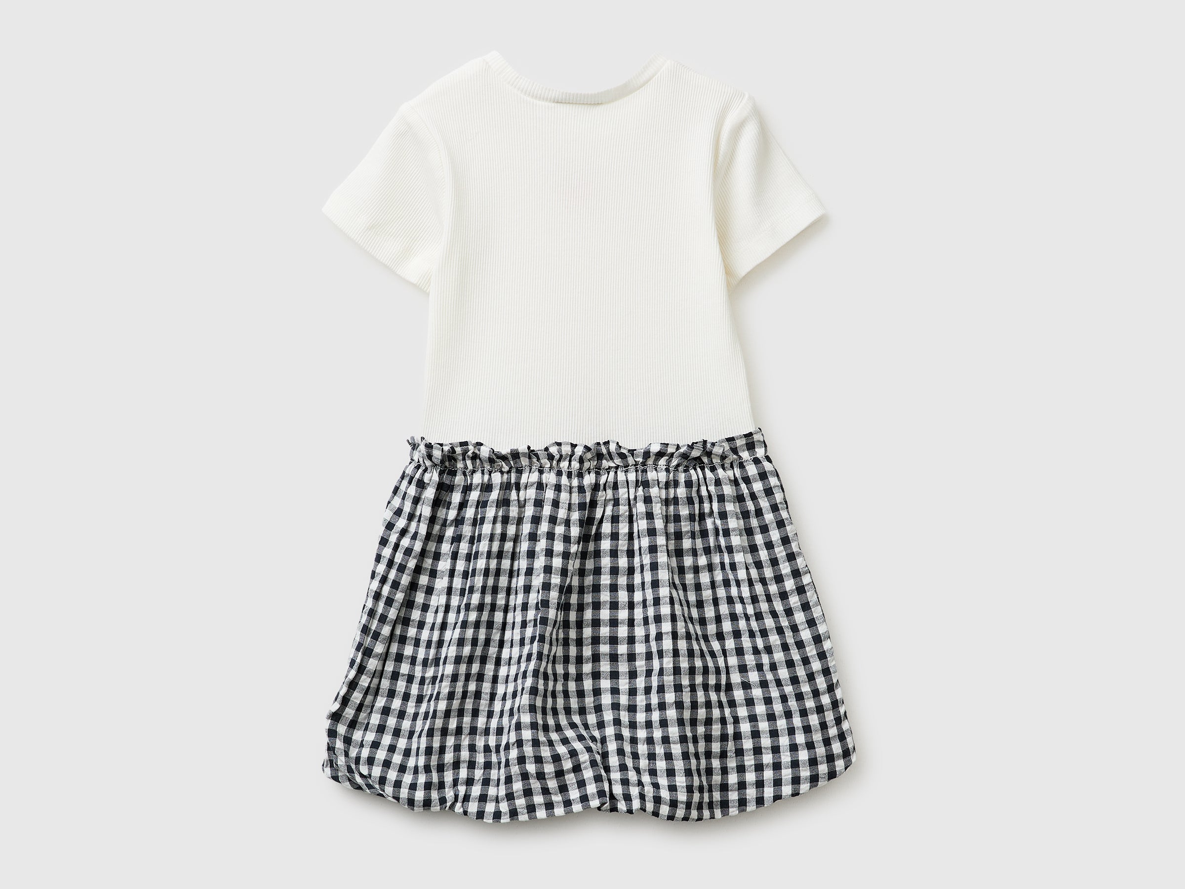 Dress with gingham skirt - ucb_image_BS