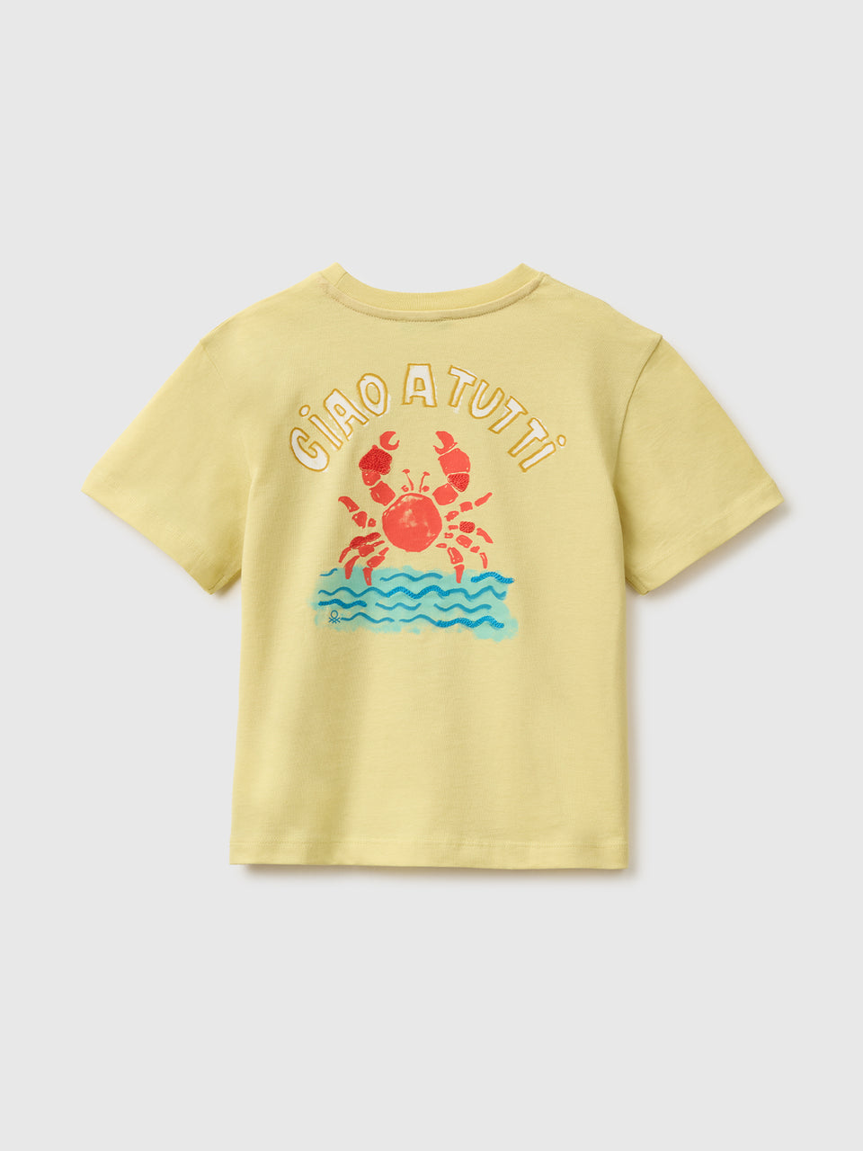 Oversized T-shirt with print and embroidery - ucb_image_BS
