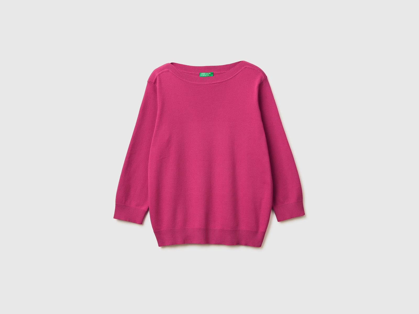 Plum sweater with boat neck - ucb_image_FS