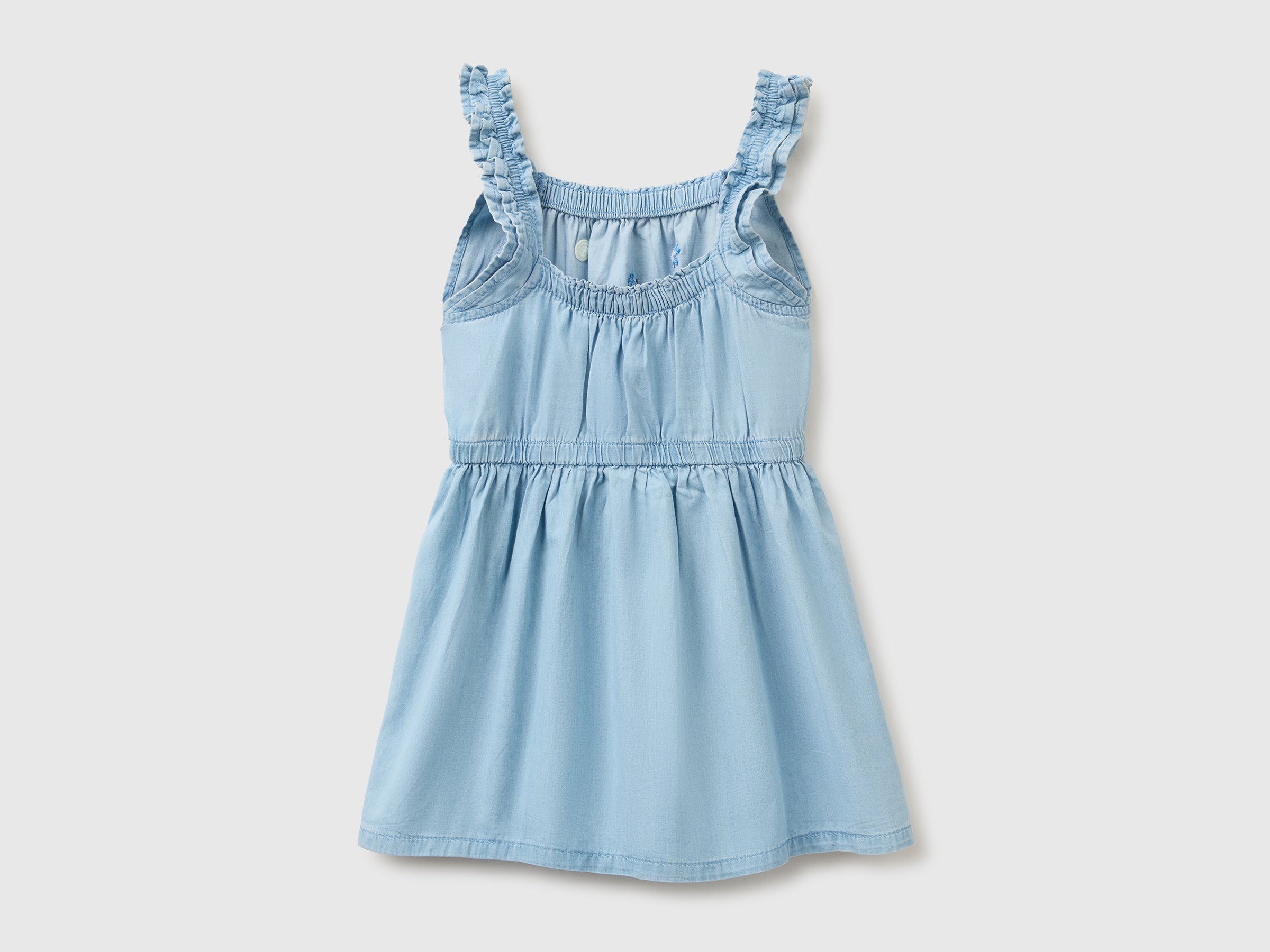 Chambray dress with embroidery - ucb_image_BS