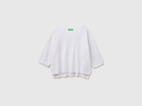 Boxy fit linen blend sweater - ucb_image_FS
