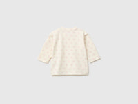 T-shirt com estampa de laços em algodão stretch  - ucb_image_BS