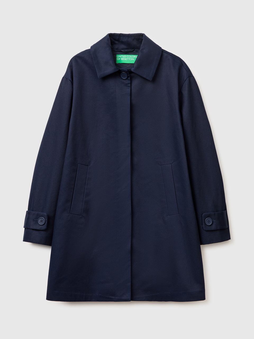 Midi duster coat with collar - ucb_image_FS