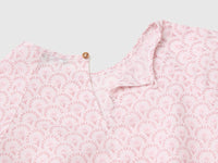 Blusa às flores em mistura de linho - ucb_image_DS1