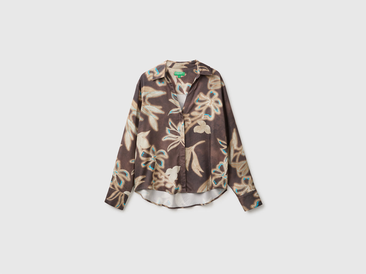 Camisa de cetim com estampado floral - ucb_image_FS
