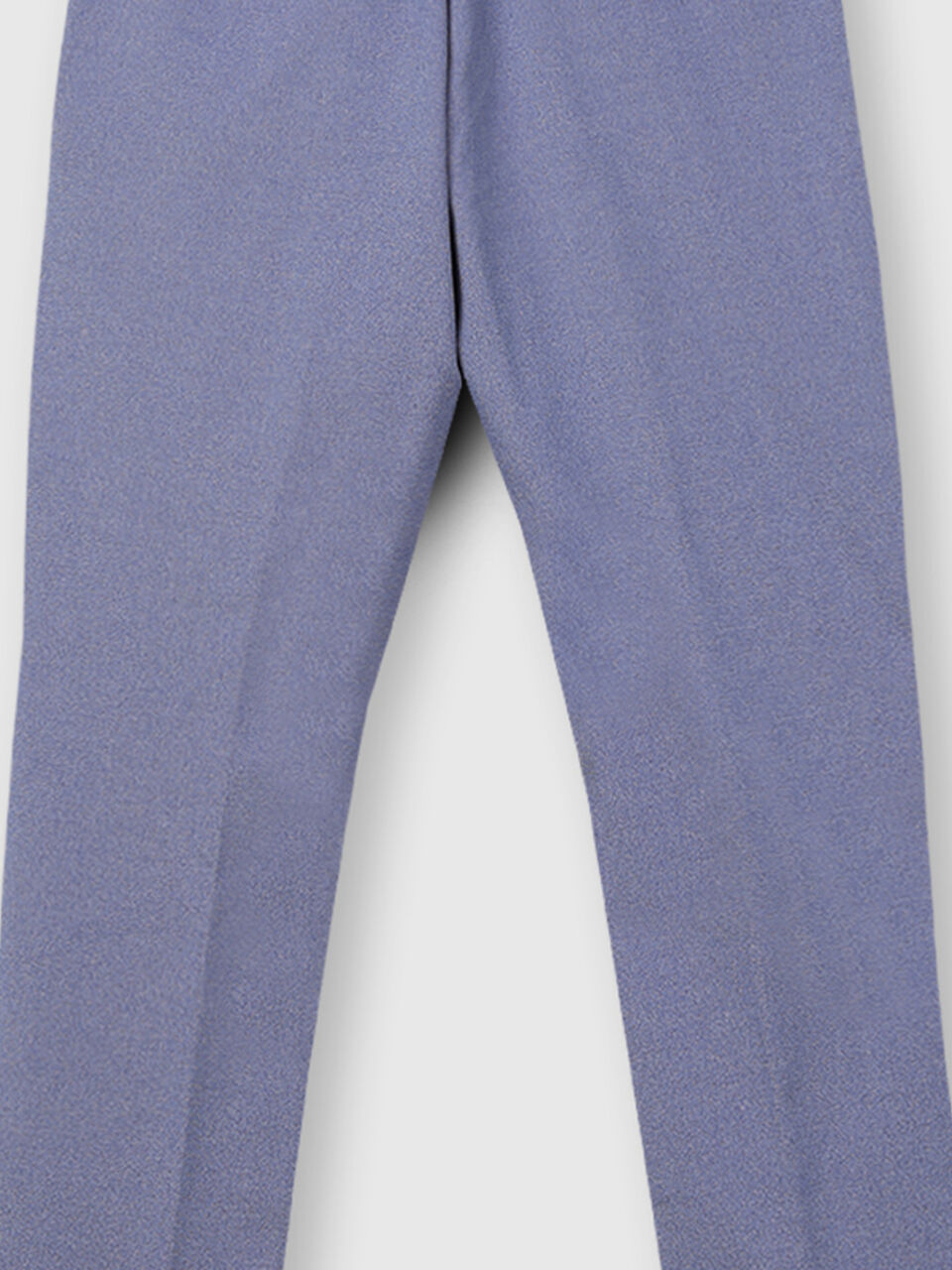Polyester and Viscose Slim Fit Trousers image number null